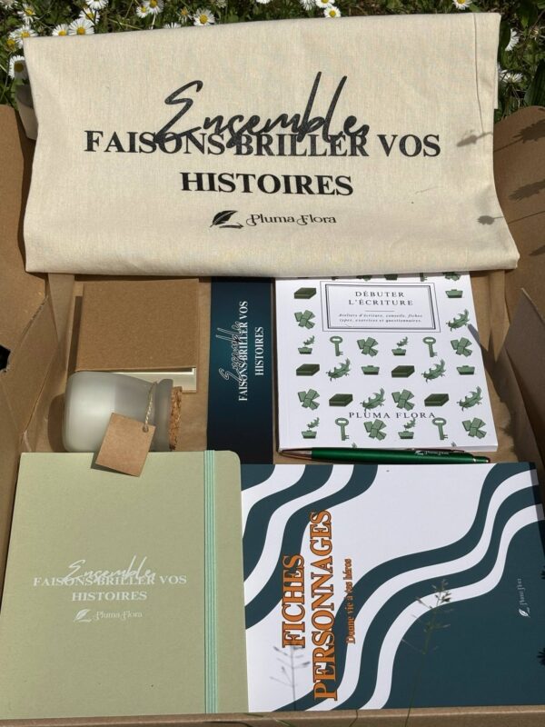 Coffret L’univers de l’auteurice stylé.e
